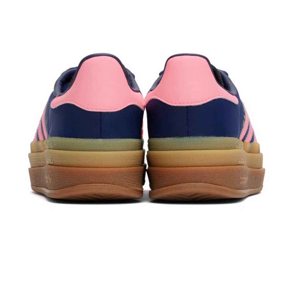 NWT Adidas Women's Blue and Pink Sneakers, Size 7.5 - Picture 4 of 10